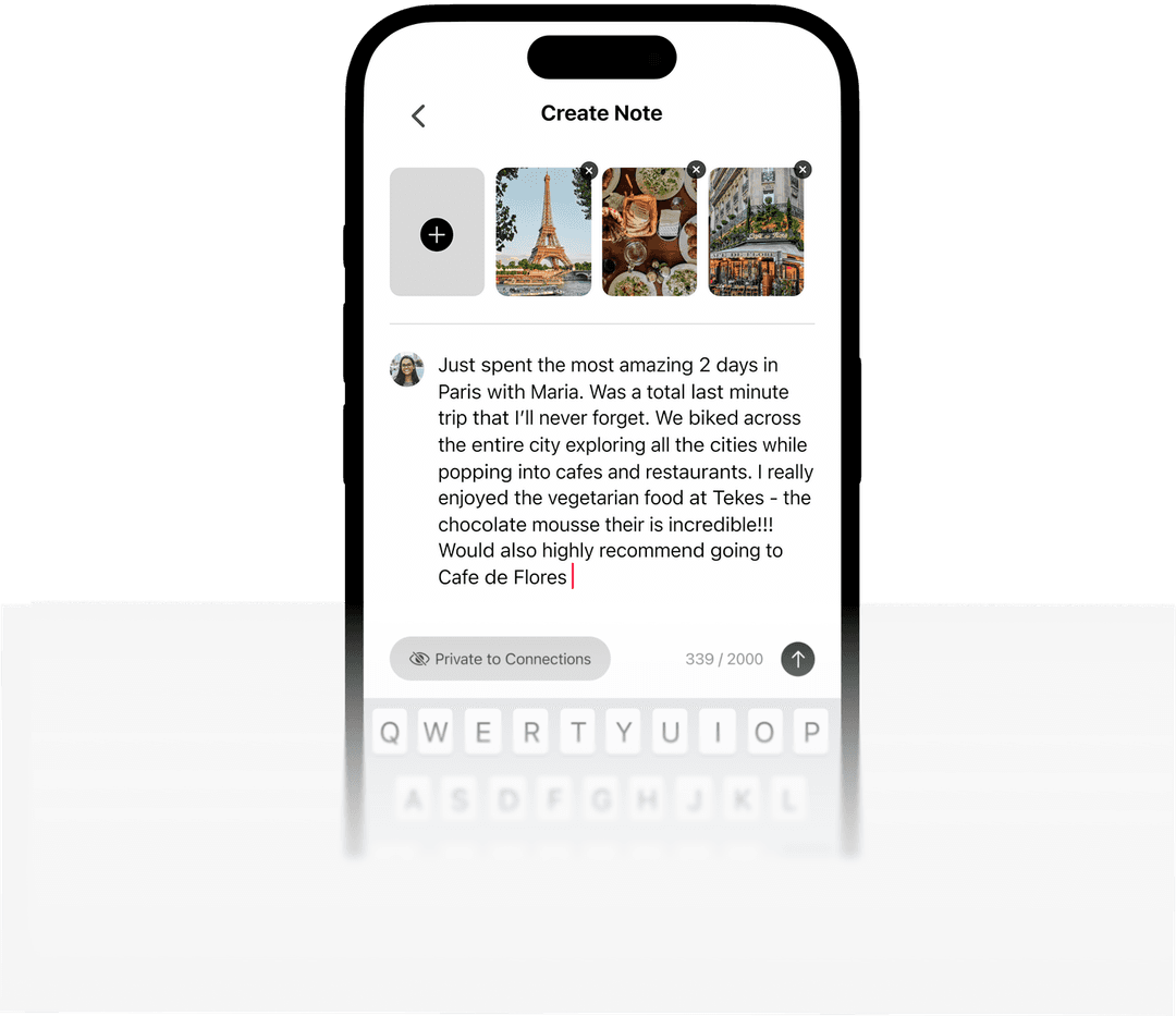 Notes feature